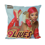 9Live$ Collection Throw Pillow with Insert