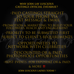 Join Talent Database (For Model/Talent)