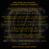 Join Talent Database (For Model/Talent)