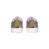 Trippie Rainbow Lace Up Canvas Shoe