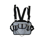 Vest Me |Waterproof Non-Bullet-proof Streetwear Bags With Chain Chest Bag Rig Street Vest Waist Pack