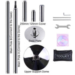 Removeable Dance Pole | 45MM Spinning & Static Mode