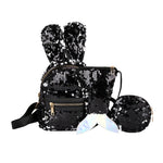 Sequin 3pcs set |Shining Sequins Backpacks Travel Large Capacity Bags Glitter Rucksack Party School Bags Bagpack