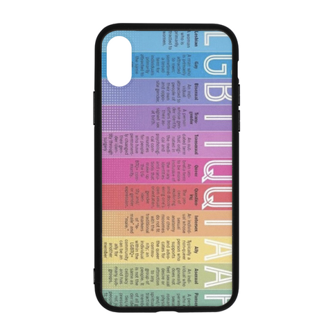 LGBTTQQIAAP iPhone X Case