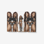 3 Piece Canvas Wall Art for Living Room - 3x8"x18"
