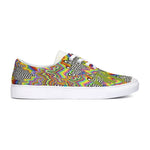 Trippie Rainbow Lace Up Canvas Shoe