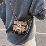 Baby Glitz | Crystal Shoulder Messenger Bags Mini Glitter Handbag Purse Birthday Gift Princess Evening Party Bag