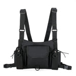 Vest Up |Fashion non-Bullet-proof Streetwear Vest Chest Bag Functional Waistcoat Tactical Black Chest Rig Bags