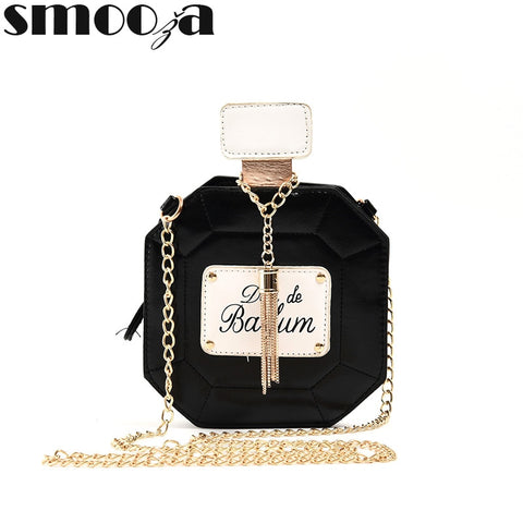 Dau dé Perfume |Leather Perfume Bottle crossbody bag Chain Mini Clutch Bag Party Women Evening Bags