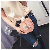 Dau dé Perfume |Leather Perfume Bottle crossbody bag Chain Mini Clutch Bag Party Women Evening Bags