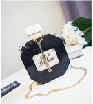 Dau dé Perfume |Leather Perfume Bottle crossbody bag Chain Mini Clutch Bag Party Women Evening Bags