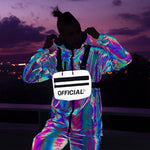 Officially Buckled-In REFLECT|Street Style Reflective Chest Multi-function Vest Function Tactical Chest Rig Bag Reflective Waist Bag Packs