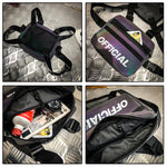Officially Buckled-In REFLECT|Street Style Reflective Chest Multi-function Vest Function Tactical Chest Rig Bag Reflective Waist Bag Packs