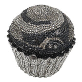 THINKTHENDO Cupcake Glitter Clutch Evening Shoulder Bags Wedding Party Bridal Mini Handbag Purse for Women Girls