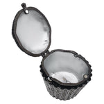 THINKTHENDO Cupcake Glitter Clutch Evening Shoulder Bags Wedding Party Bridal Mini Handbag Purse for Women Girls