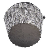 THINKTHENDO Cupcake Glitter Clutch Evening Shoulder Bags Wedding Party Bridal Mini Handbag Purse for Women Girls