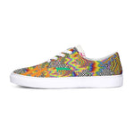 Trippie Rainbow Lace Up Canvas Shoe