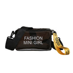 FASHION mini |Transparent jelly shoulder diagonal small square bag new handbag shoulder bags
