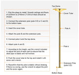 45mm Golden Dance Pole