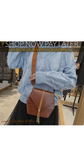 Retro Croc |Small Square Paisley Portable Wild Shoulder Bag Messenger Handbag Leather Purse