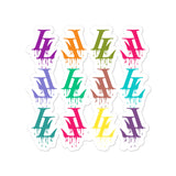 Bubble-free stickers