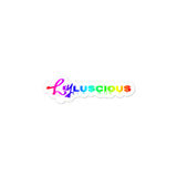 Rainbow Lay Luscious Bubble-free stickers