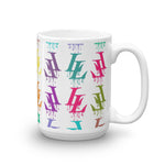 LL RainBow Drip Mug