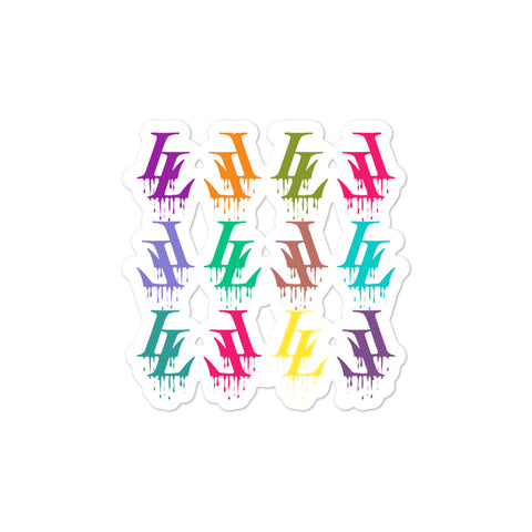 Bubble-free stickers